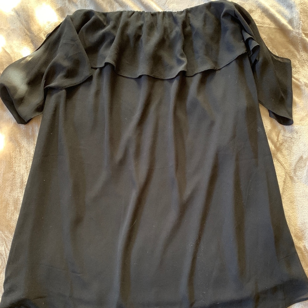 Cotton Candy Black Dress